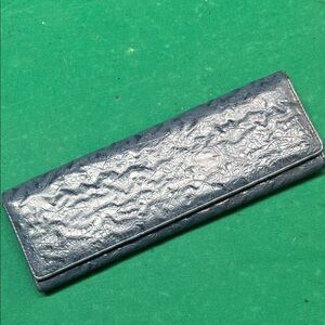 Chic Metallic Blue Clutch